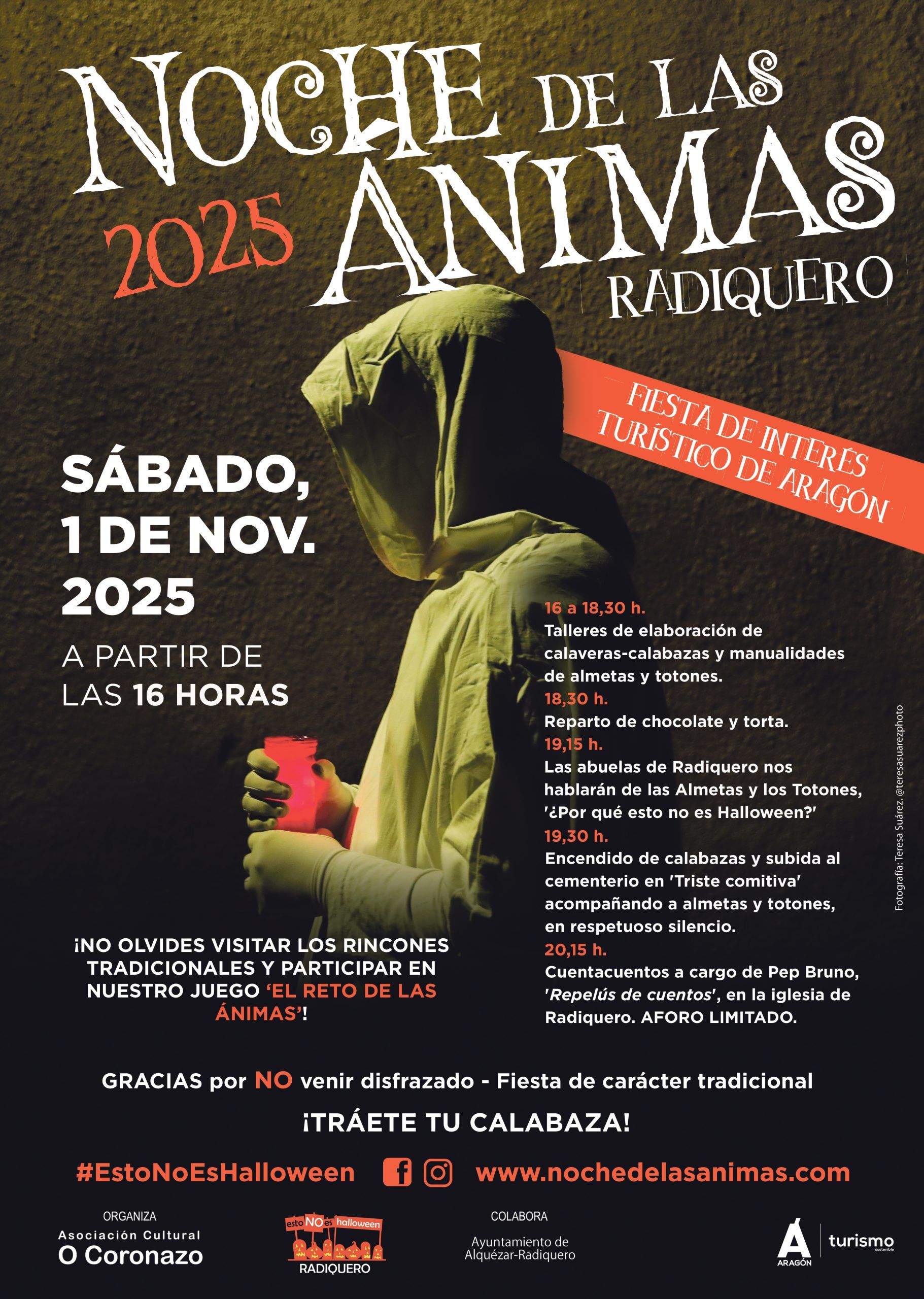 Noche de las ánimas Radiquero cartel 2025