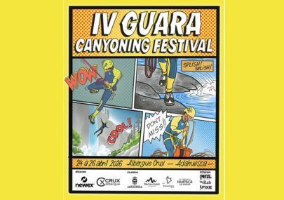 Barranquismo en el Guara Canyon Festival en la Sierra de Guara