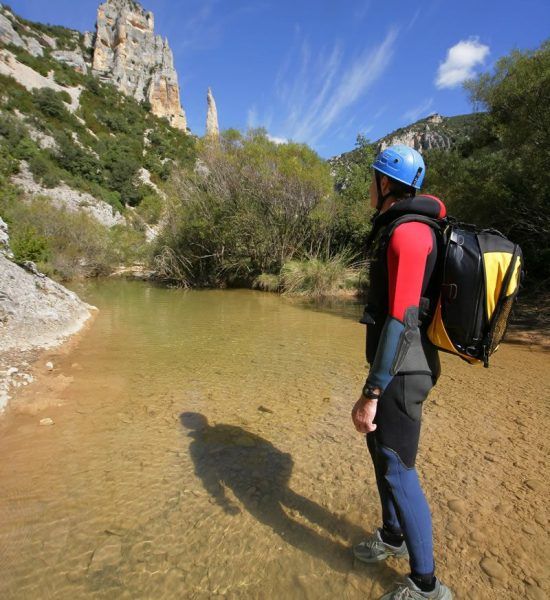 Canyoning en Sierra de Guara Hostería de Guara Hotel en Guara Canyoning